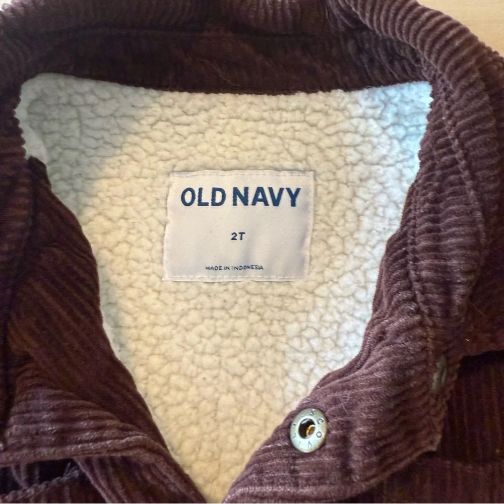 🔆‎ Bundle items 6 for $30 Old Navy Brown Corduroy Kids Jacket